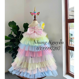 váy ngựa thần pony đuôi cá