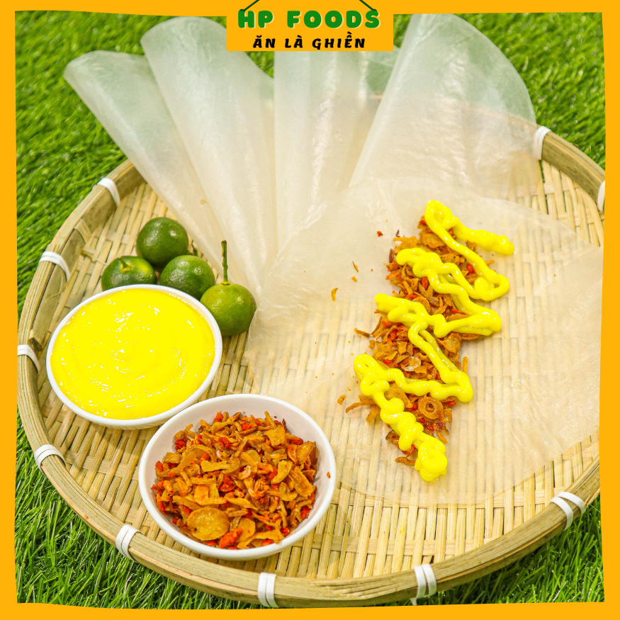 COMBO sốt tắc bánh tráng phơi sương - Muối tép hành phi - Tóp mỡ - Bơ béo siêu ngon, ăn là ghiền - HP FOODS