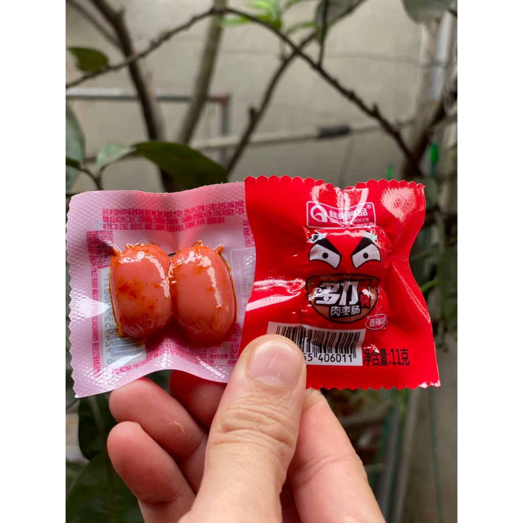Bịch 50 gói xúc xích mắt 2 viên