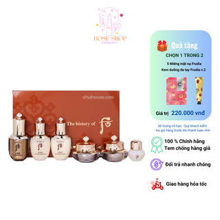 Bộ dưỡng tái sinh da mini Whoo Cheongidan Set 6 sản phẩm tái sinh làn da bên trong và tươi sáng bên ngoài