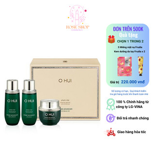 Bộ Ohui Prime Advancer Xanh mini 3 món chống lão hoá