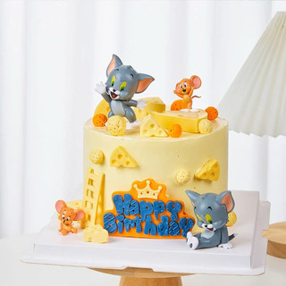 Set Tom & Jerry trang trí bánh