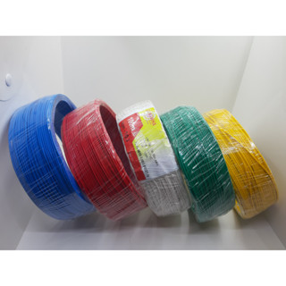 Dây điện đơn 0.3 cuộn 100m, lõi nhiều sợi, đủ màu sắc chuyên làm biển quảng cáo (dây điện 0.3)