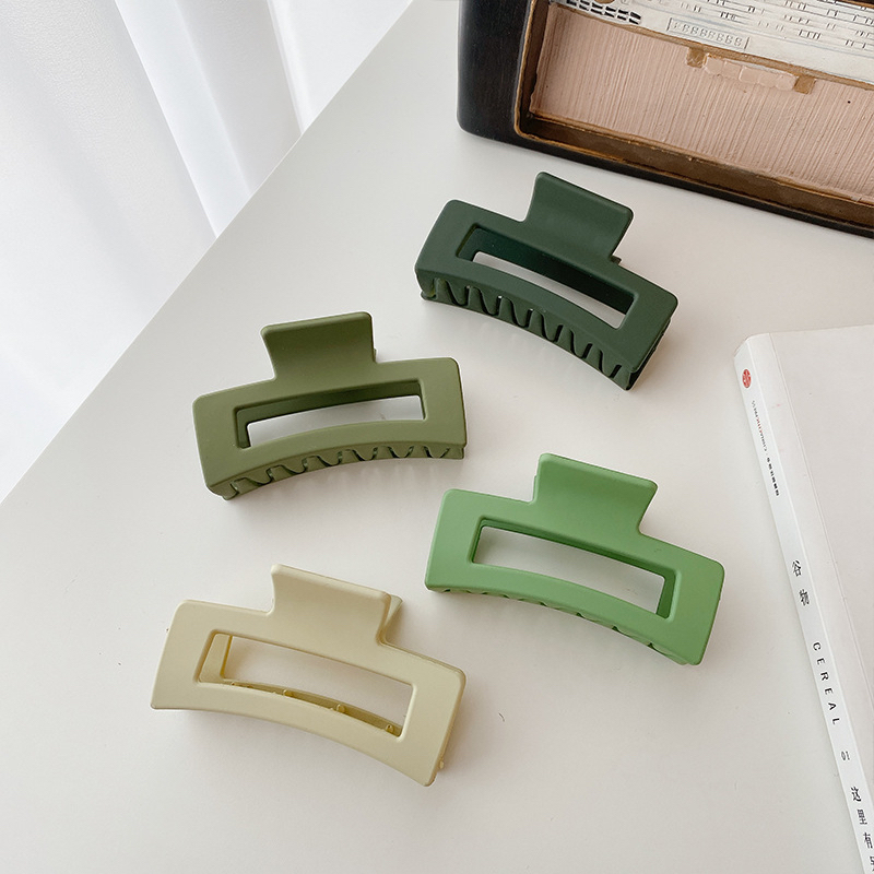 Kẹp Tóc Hình Vuông Cỡ Lớn Dành Cho Phiên Bản Tóc Siêu Dày Siêu Nhiều Phong Cách Hàn Quốc 2023