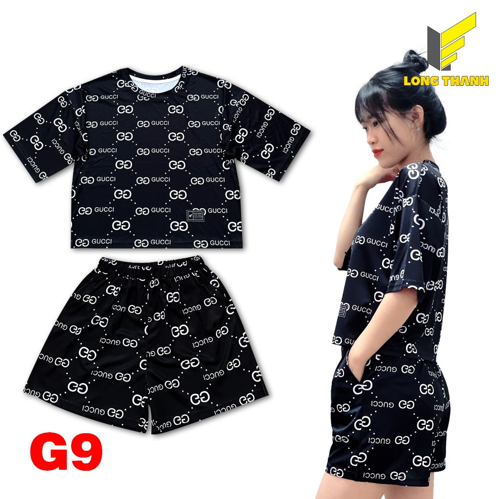 G9 - Bộ Đồ Thun Cao Cấp Co Giãn 4 Chiều - Bộ Nữ Teen Long Thanh