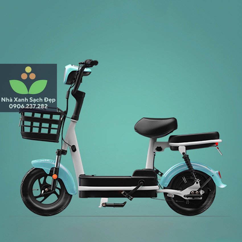 Xe đạp điện 14in PREMI 350W pin lithium 12Ah đi được 40km phù hợp cho học sinh, sinh viên - xe đạp điện thông minh