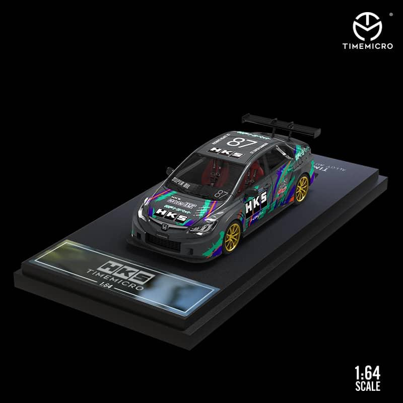 MÔ HÌNH 1:64 TIME MICRO - Honda Civic FD2 HKS Livery