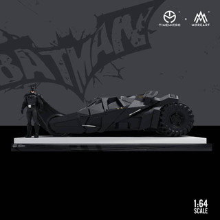 MÔ HÌNH 1:64 TIME MICRO - Batmobile & Batman Figure Set