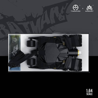 MÔ HÌNH 1:64 TIME MICRO - Batmobile & Batman Figure Set