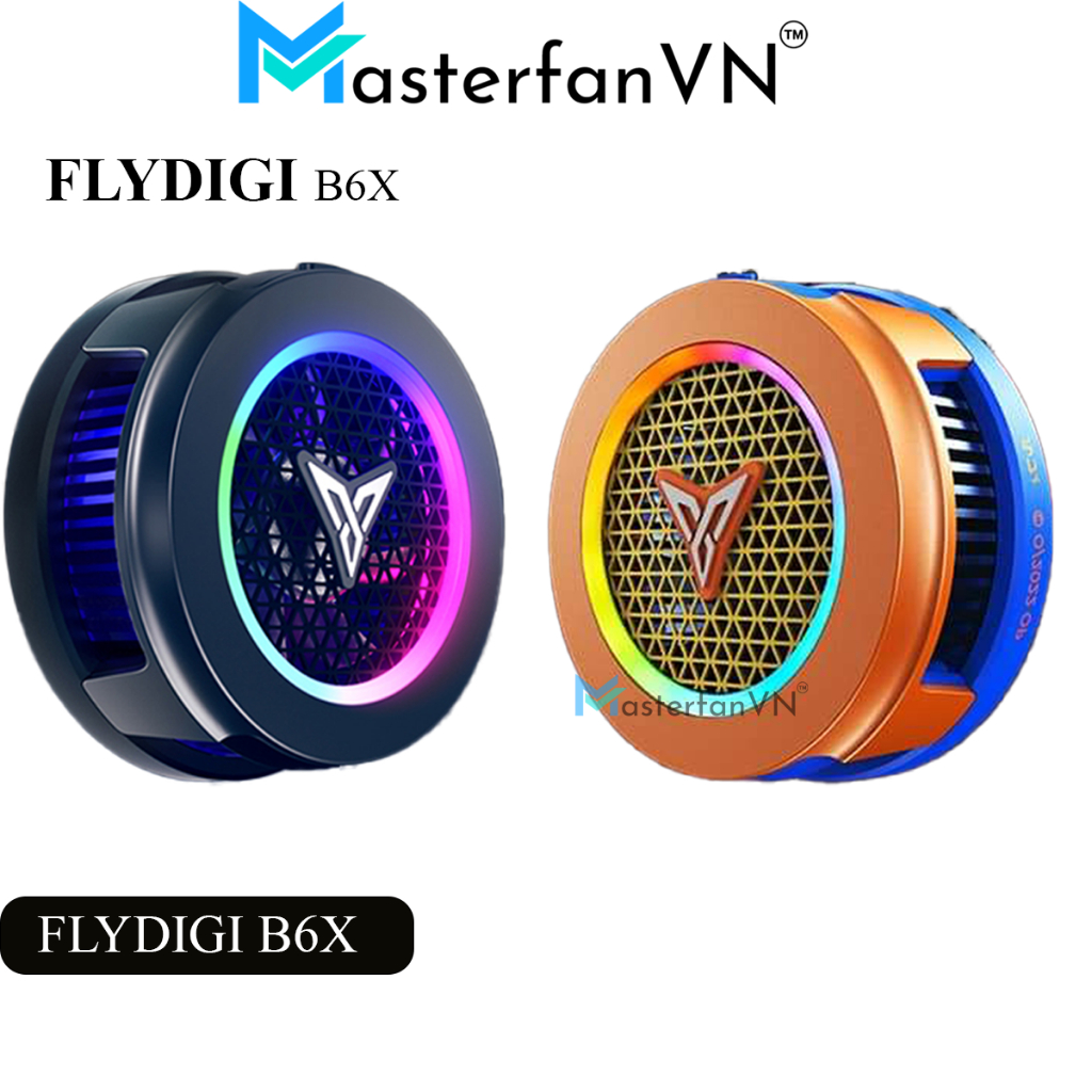 Flydigi B6X | Quạt tản nhiệt sò lạnh từ tính dành cho điện thoại và máy tính bảng