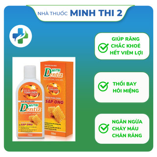 Nước súc miệng - Nutri Dentiz chai 250ml