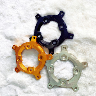 Lòng 4 lỗ cnc chuyển đĩa 5 lỗ ex150 xuống 4 lỗ gắn cho mọi dòng xe hoặc dùng cho ex150 xuống mâm 4 lỗ