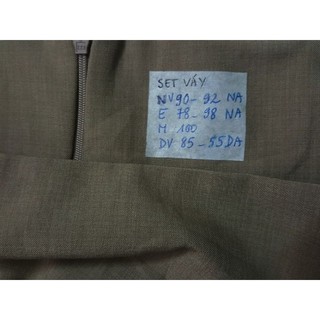 SET VÁY CỔ VEST HÈ THANH LỊCH