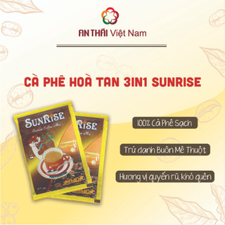 AnTháiCafé - 01 Gói cà phê sữa 3in1 Sunrise (1 gói x 18gram)