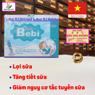 Cốm Lợi Sữa Bebi - Hộp 20 gói - Lợi sữa, tăng tiết sữa, giảm nguy cơ tắc tuyến sữa