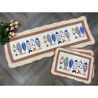 Thảm set 3 - cá 14 con - t3n115