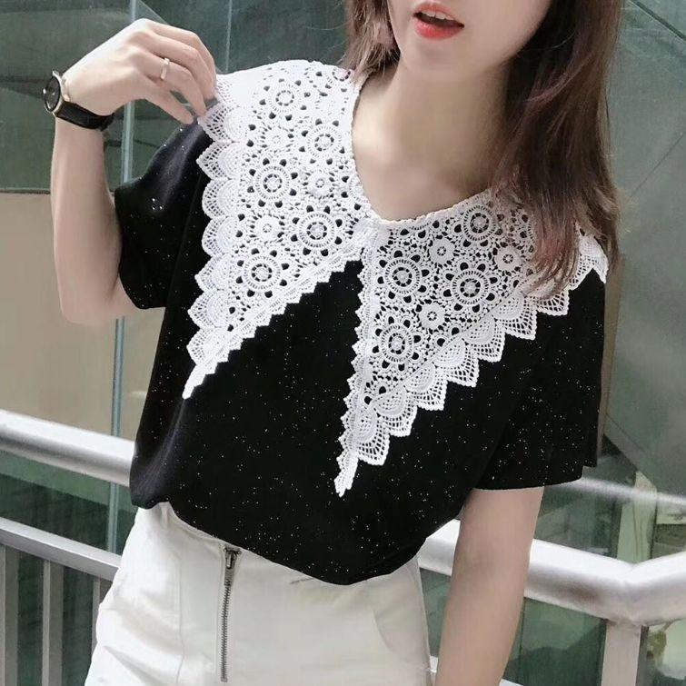 CỔ ÁO REN RỜI TIỂU THƯ, KHÔNG THÂN, CỔ ÁO CHOÀNG