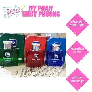 Nước hoa nam romano chai 50ml.100ml