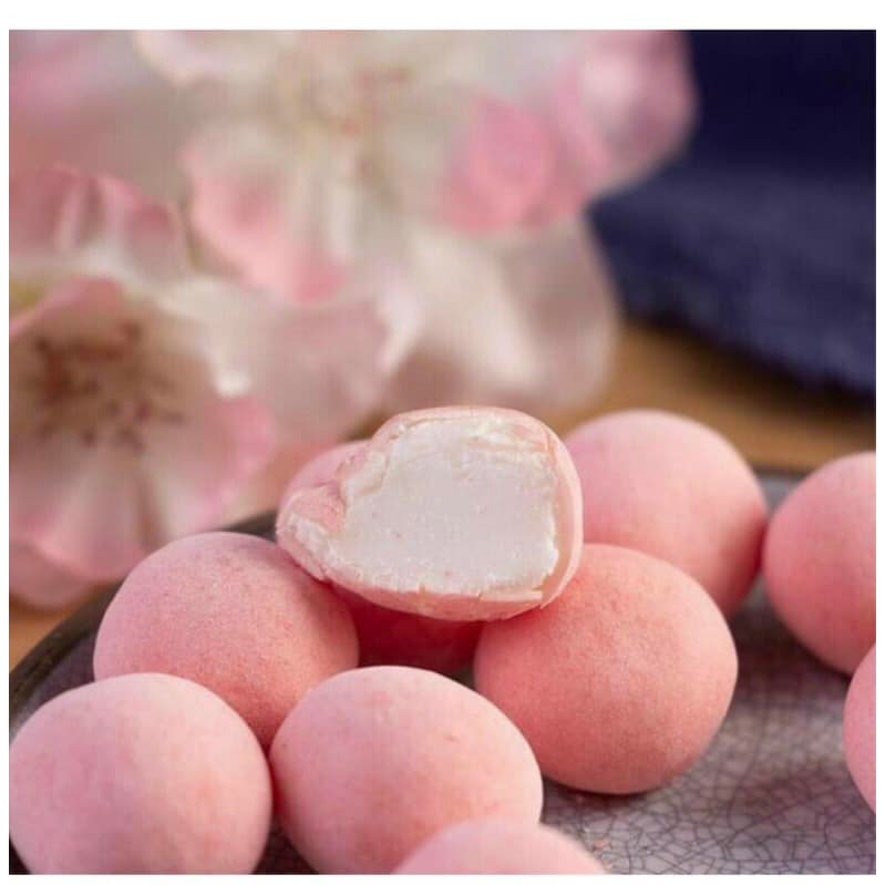 Kẹo hoa hồng thơm Collagen Kracie Nhật Bản