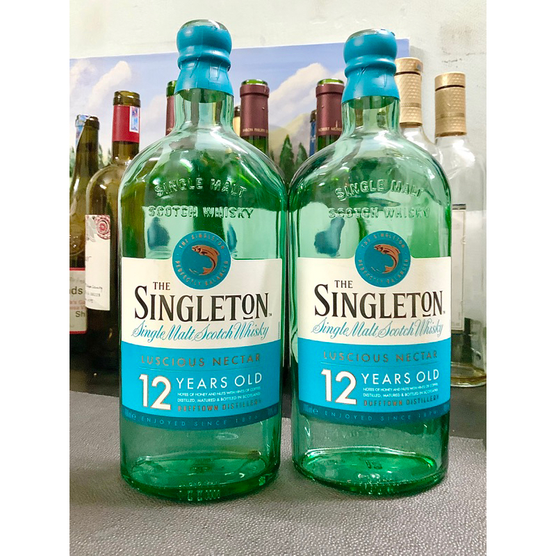 Vỏ chai rượu Singleton 12