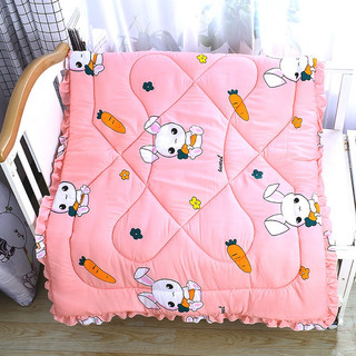 [Hàng tặng không bán] Chăn đũi hè thu cho bé in hình 2 mặt KT 110x140~145cm