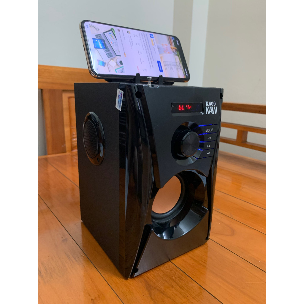Loa Bluetooth KAW K600 Kèm Mic Hát Karaoke