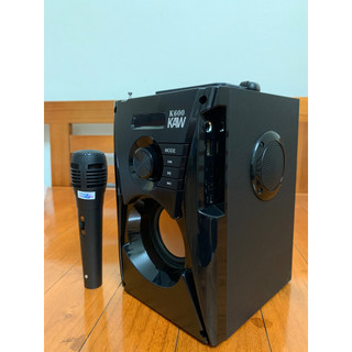 Loa Bluetooth KAW K600 Kèm Mic Hát Karaoke