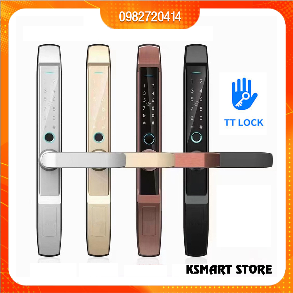Khóa vân tay cửa nhôm Xingfa