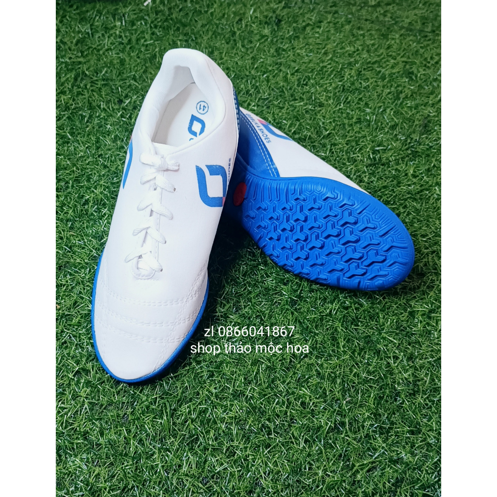 ⚡Khâu full đế ⚡Giày vải nam đá bóng , đá banh siêu bền, GRUKA đế 2 màu xanh , đỏ