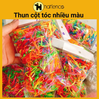 Thun cột tóc bịch mix đủ màu 100g/ 500g