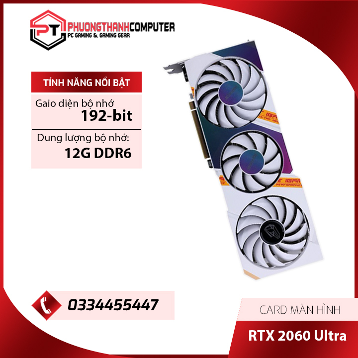 VGA Colorful iGame RTX 2060 Ultra White Oc 12G-V like new  bảo hành 24 tháng đến năm 2025 | BigBuy360 - bigbuy360.vn