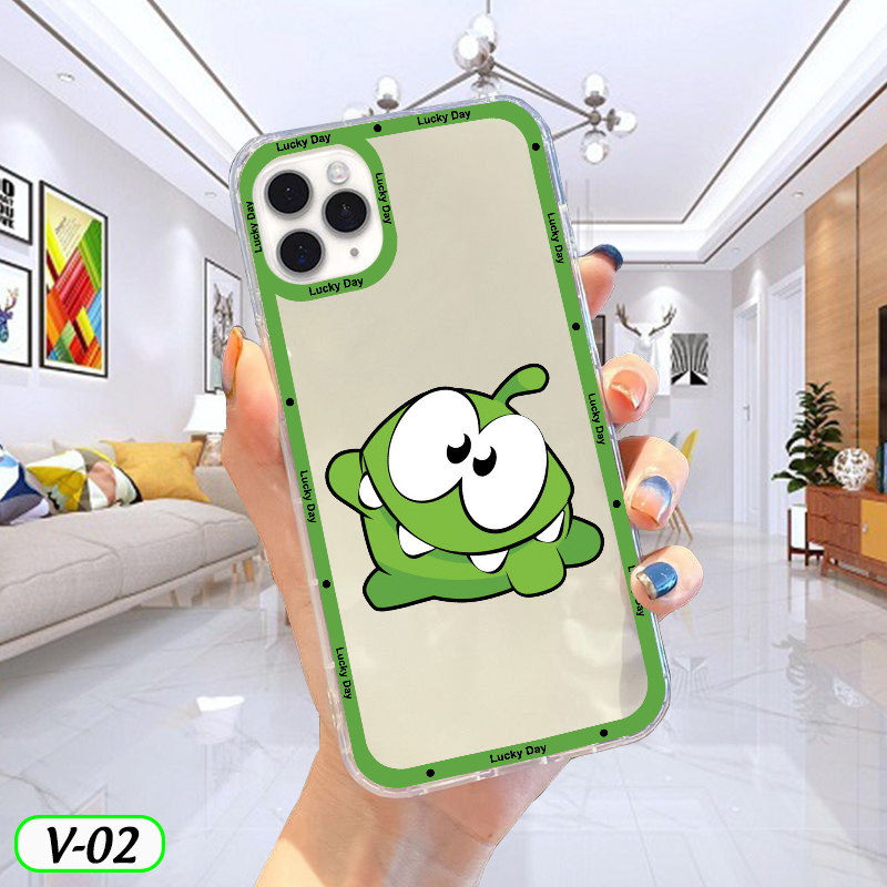 Ốp lưng Om Nom, Mochicat cho máy Samsung Galaxy A33 5G/A40/A5 2018/A8 2018/A51/A6 2018/A6 PLUS 2018/A60/A7 2018/A70/A71