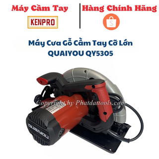 Máy cưa gỗ cầm tay cỡ lớn quanyou qy5305-công suất 2400w-tặng kèm lưỡi d305-bảo hành 6 tháng