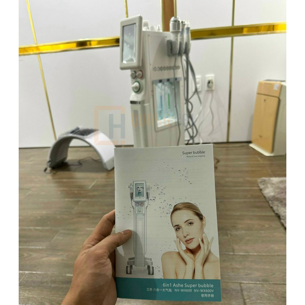 Máy chăm sóc da 6in1 cao cấp New Face WX600