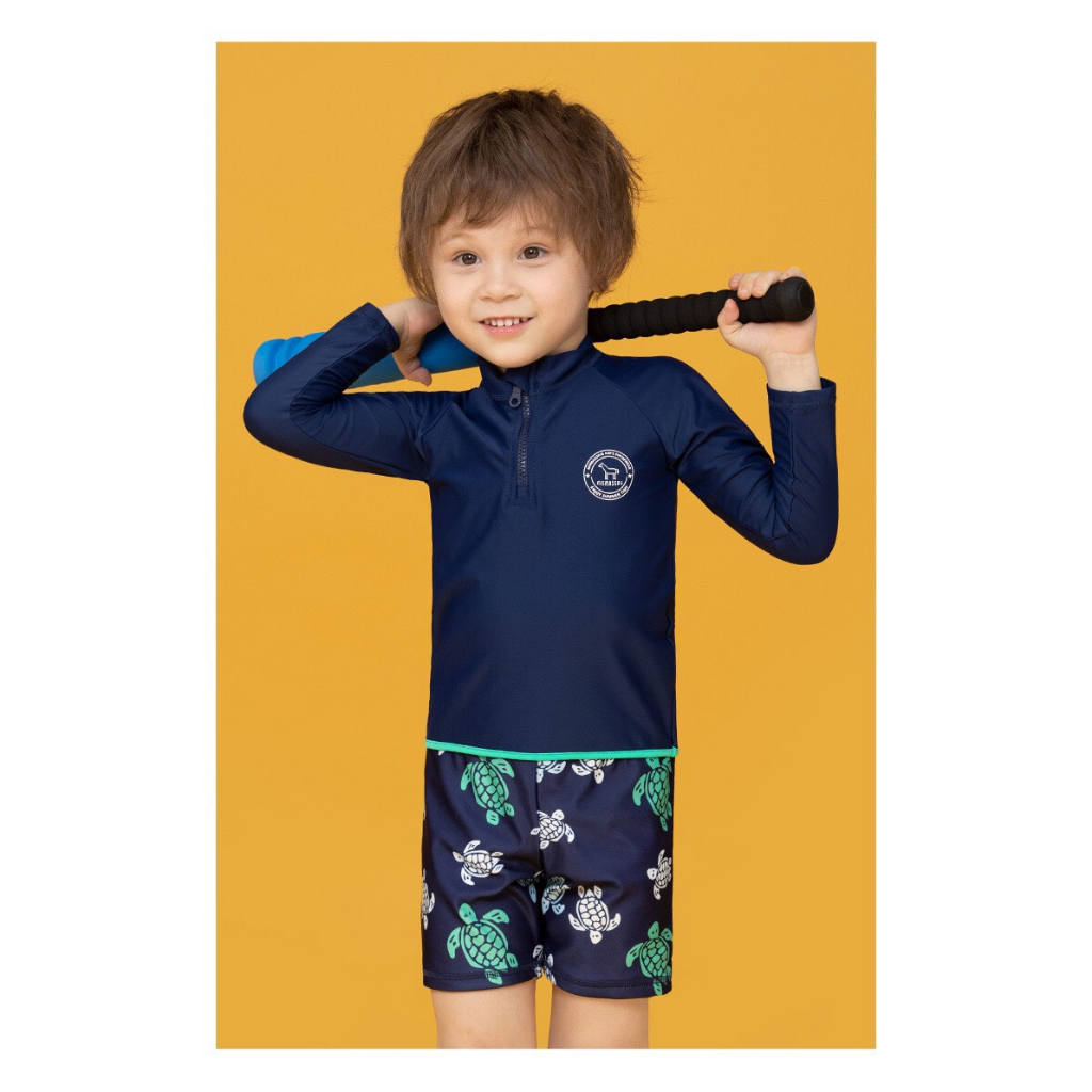 Bộ bơi vải chống lạnh, chống nắng bảo vệ da bé trai