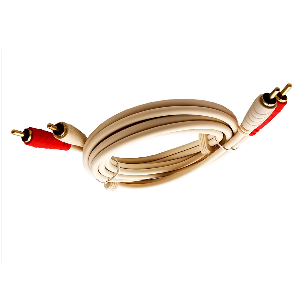 Dây AV 2 ra 2 hãng Choseal ,cáp AV 2 ra 2 hai đầu hoa sen dài 0.8m/1.8m/3m/5m/10m