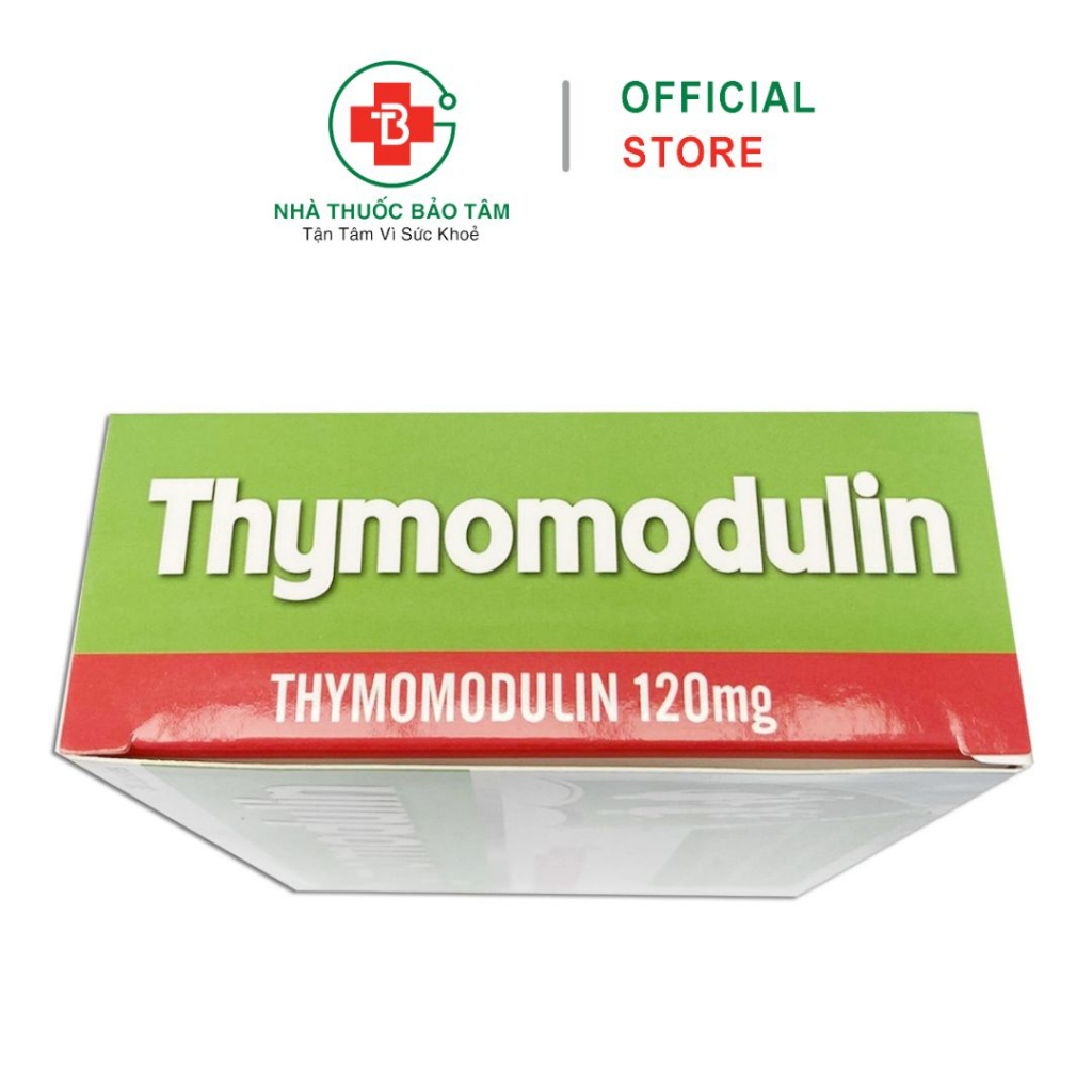 Viên uống Thymomodulin 120mg tăng cường sức đề kháng, phòng tránh bệnh đường hô hấp - Hộp 30 viên