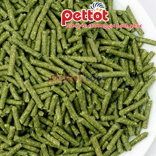 Viên nén cỏ Alfalfa cao cấp thơm xanh 1kg