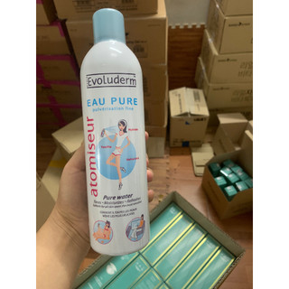 Xịt khoáng Evoluderm Atomiseur Eau Pure 400ml
