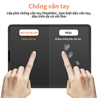 Miếng dán màn hình GOOJODOQ Bảo vệ màn hình cho iPad 10th 9th 8th 7th 6th