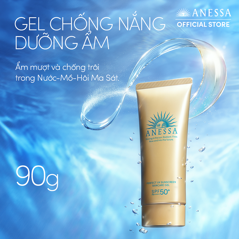 Gel chống nắng bảo vệ hoàn hảo Anessa Perfect UV Sunscreen Skincare Gel 90g