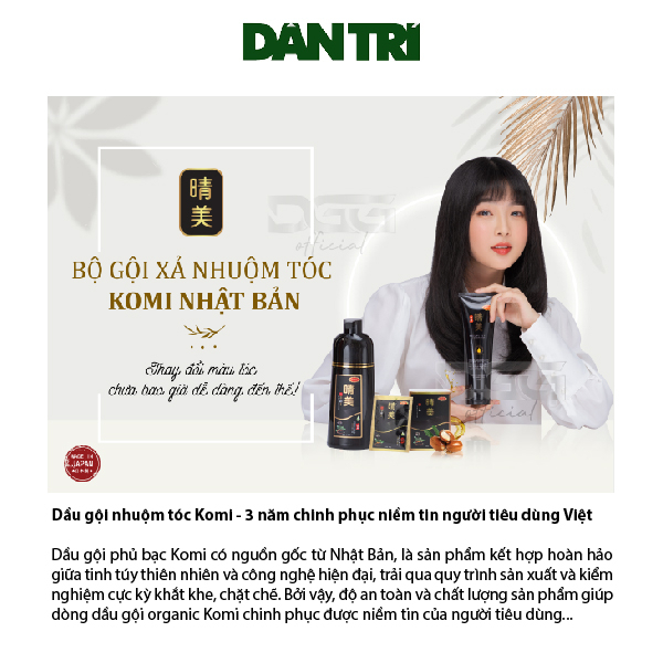 (Chính Hãng - Tem Chống Giả) Dầu Gội Komi Nhật Bản Dầu Gội Phủ Bạc Nhật Bản Giúp Phủ Đen Tóc Không Dín Da Đầu Chai 500ml | BigBuy360 - bigbuy360.vn