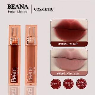 [BA07 Đỏ Đất]  Son B.A Ver4 Không Chì Mềm Môi Siêu Lì