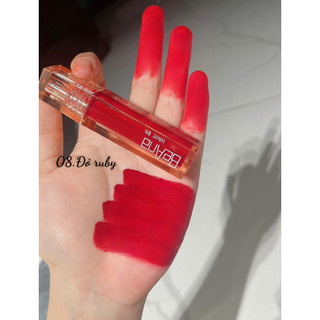 [BA08 Đỏ Ruby]  Son B.A Ver4 Không Chì Mềm Môi Siêu Lì