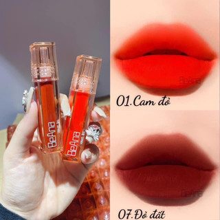 [BA07 Đỏ Đất]  Son B.A Ver4 Không Chì Mềm Môi Siêu Lì