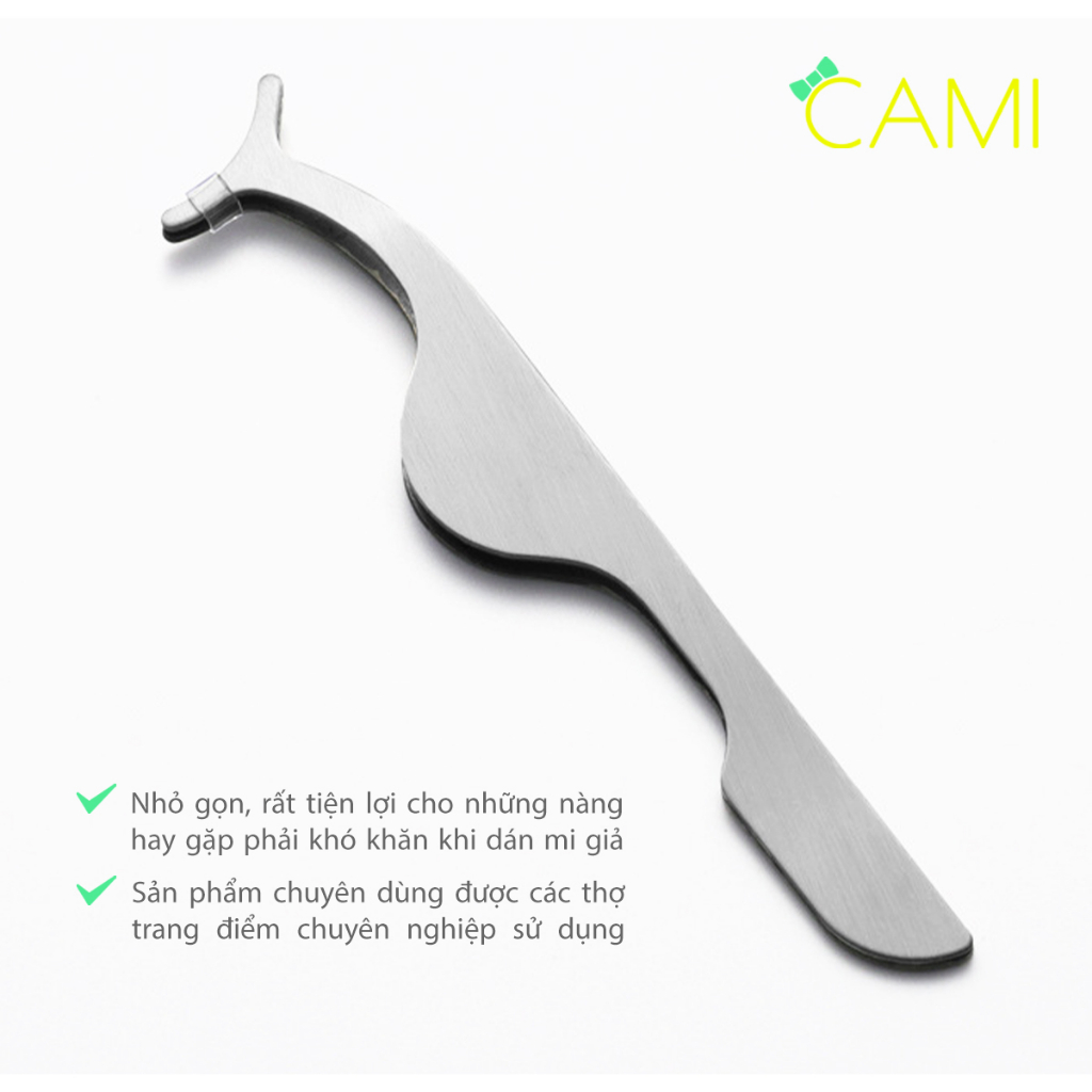 Kẹp gắn mi chuyên dụng, chất liệu kim loại chắc chắn, giúp tách gắn mi giả dễ dàng, kích thước nhỏ gọn - Cami - CMPK346