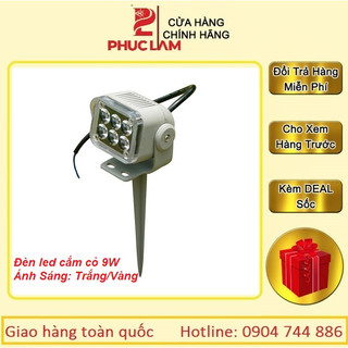 Đèn led cắm cỏ 9W ngoài trời, chống nước. Đèn led sân vườn, lối đi.