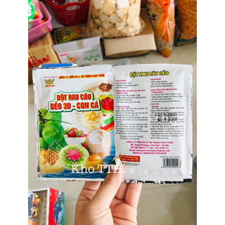 Bột rau câu dẻo 3D con cá