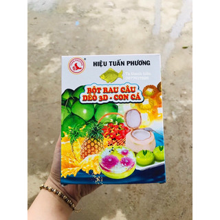 Bột rau câu dẻo 3D con cá
