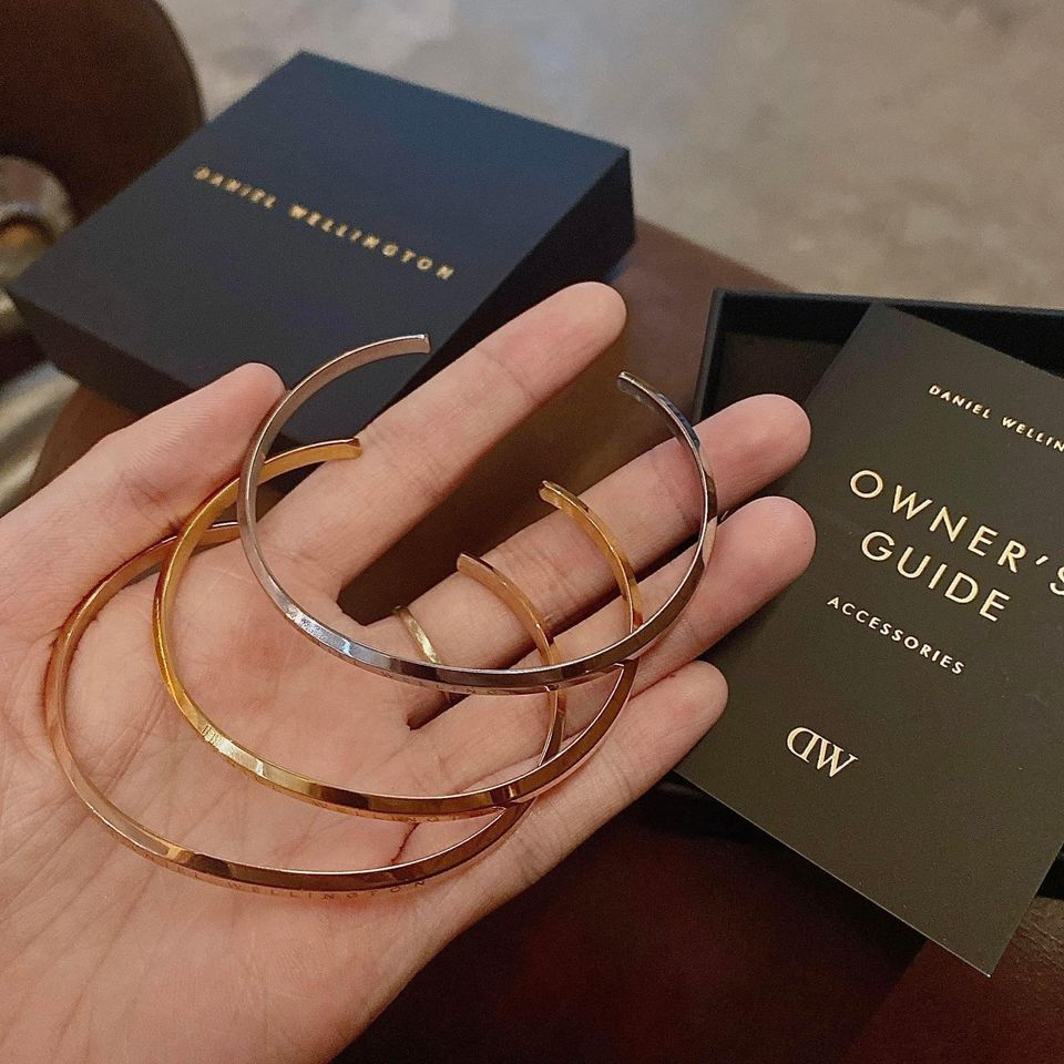 Vòng tay Daniel Wellington Classic Cuff - Vòng tay DW-khắc tên theo yêu cầu